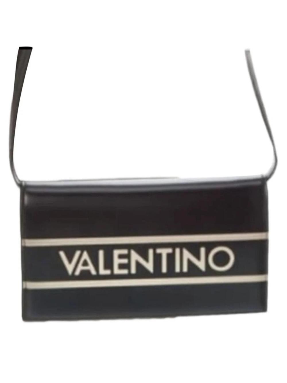 Valentino Black Logo Shoulder Bag